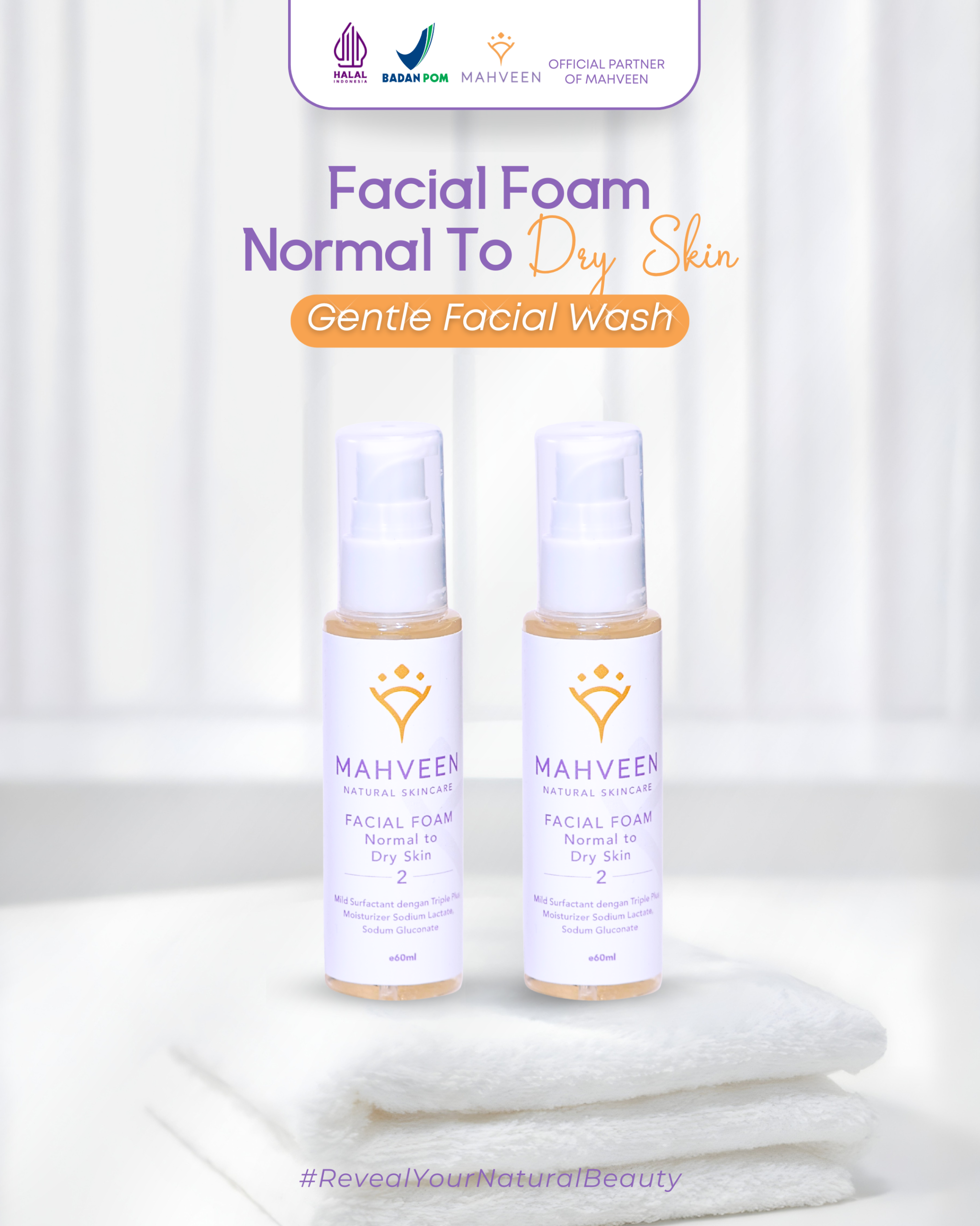 Slide 1 Facial Foam Normal To Dry