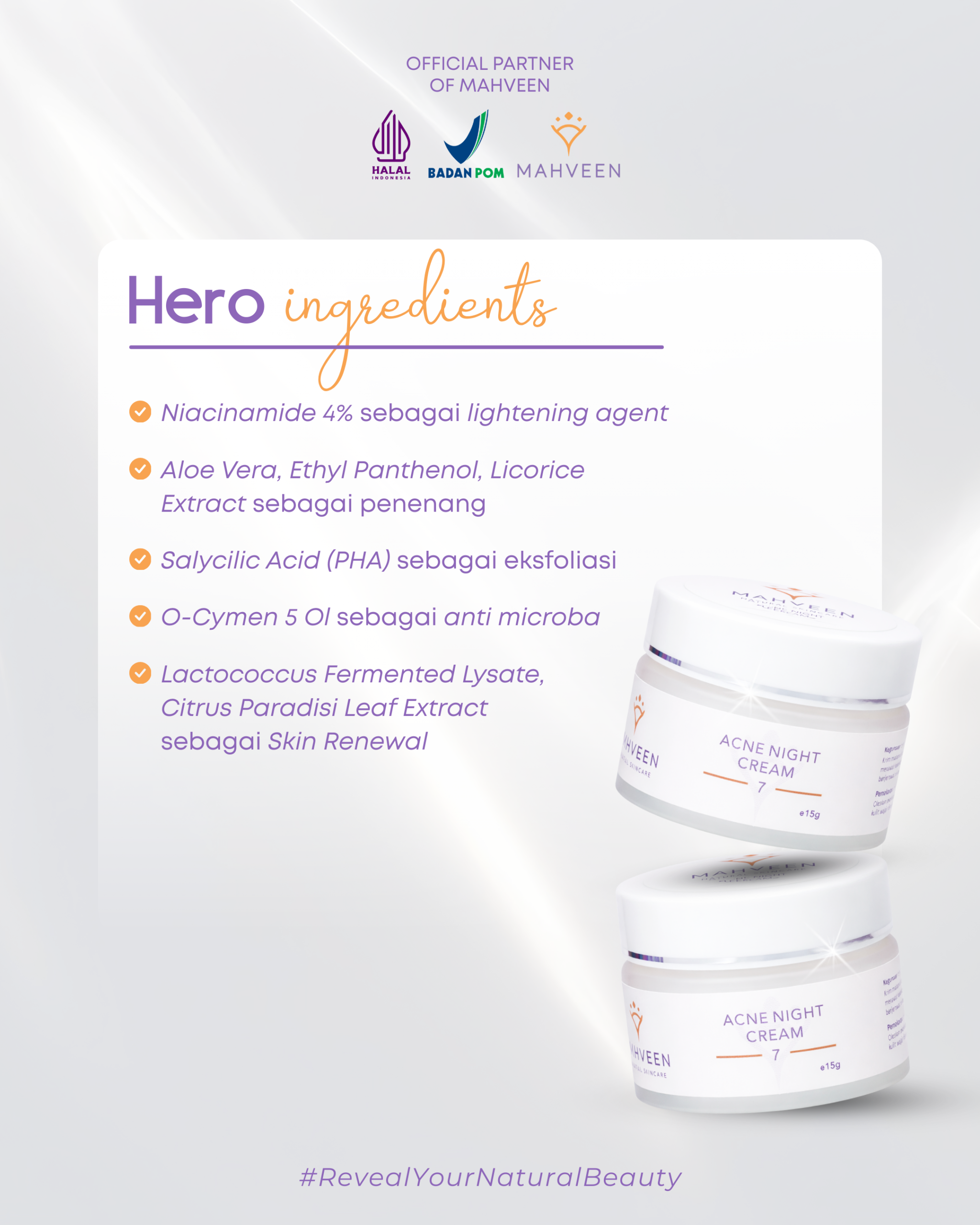 Slide 2 Acne Night Cream