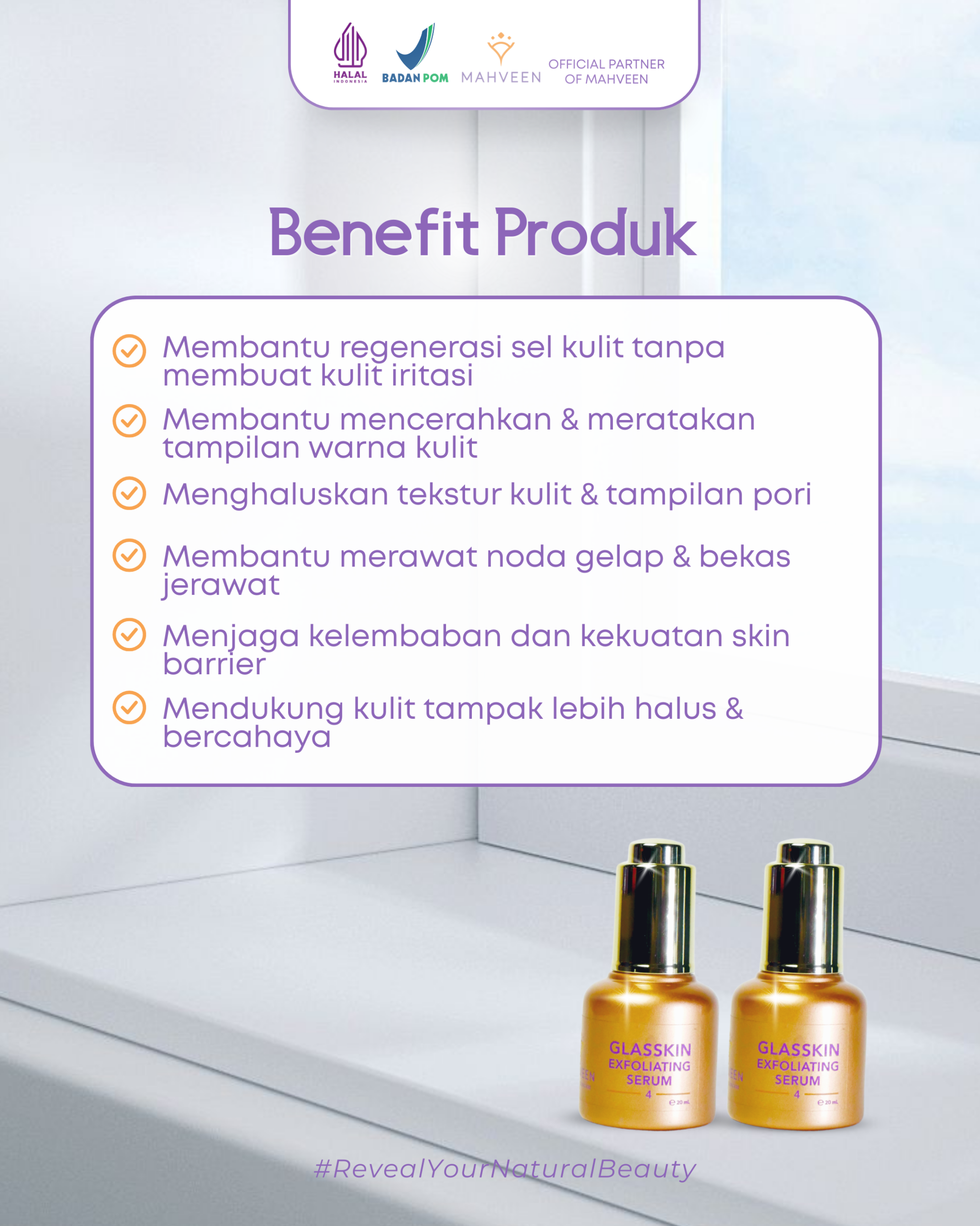 Slide 3 Glasskin Exfoliating Serum