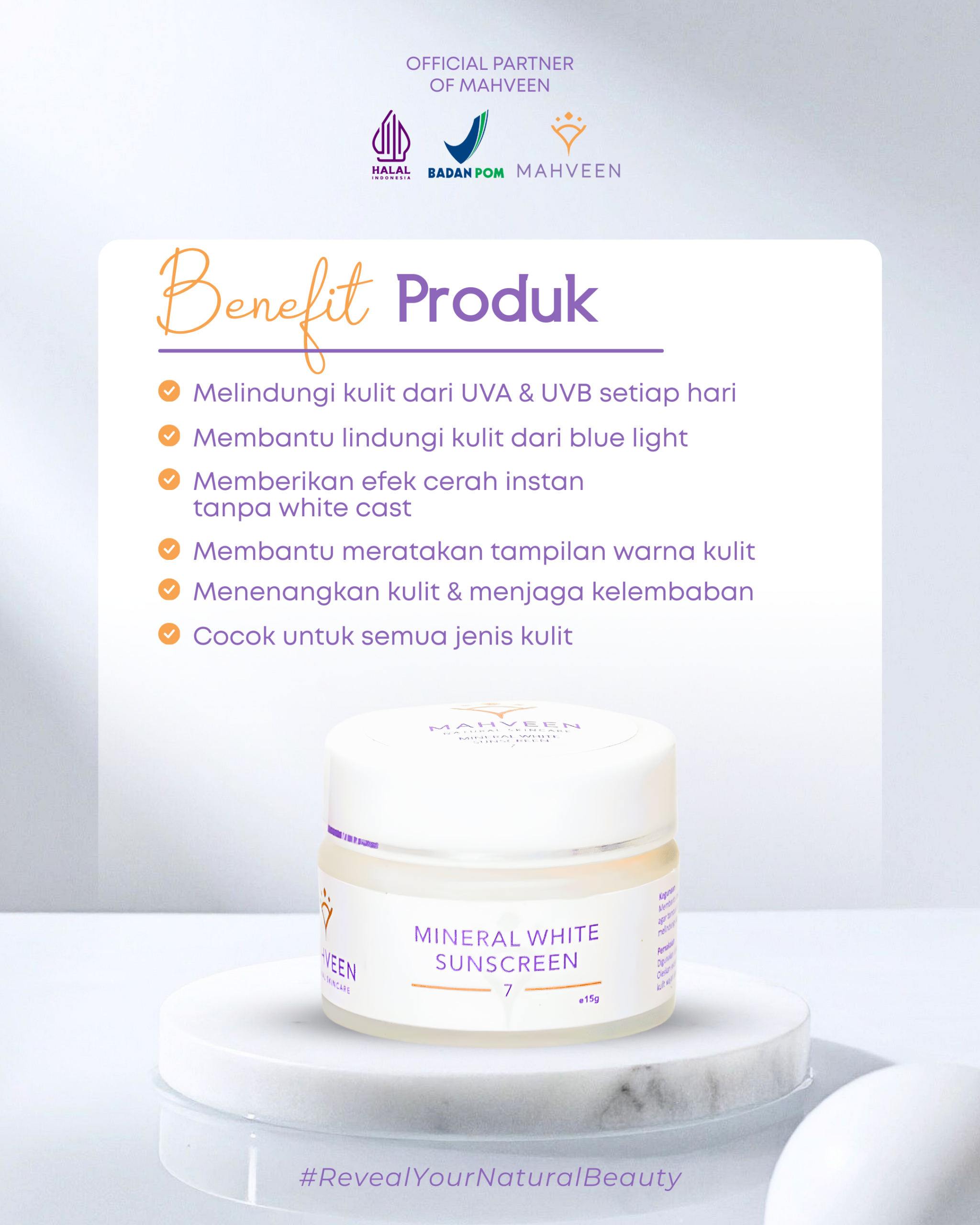 Slide 3 Mineral White Sunscreen